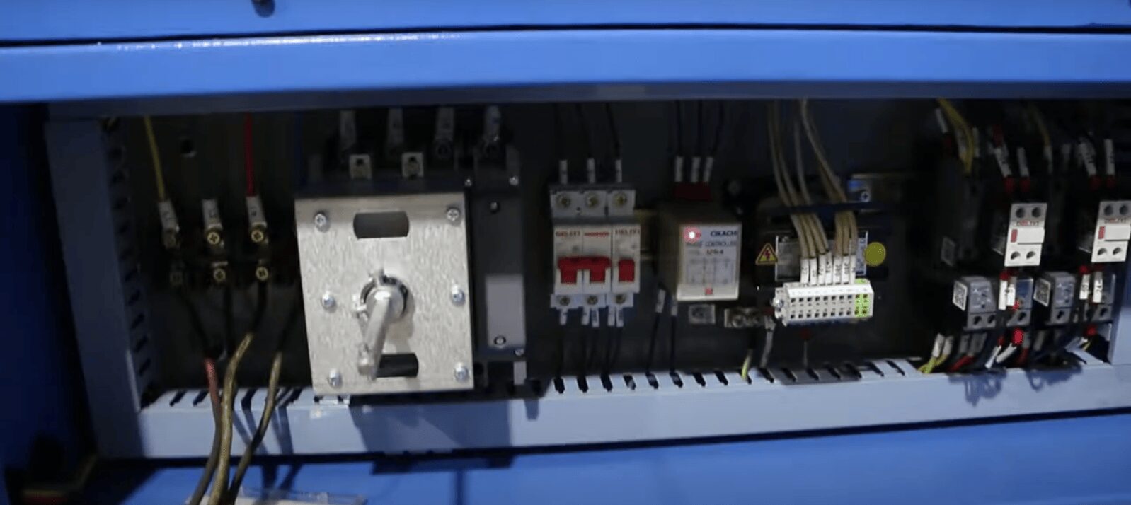 A machine inner parts