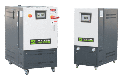 Hot oil temperature control unit