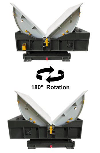 MetalPress Die Mold Coil Upender - Rotating Base -12 - Color B - LR