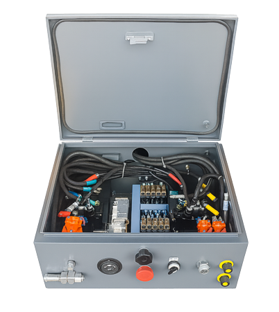MetalPress Die Mold Transfer Cart - Control Panel - LR