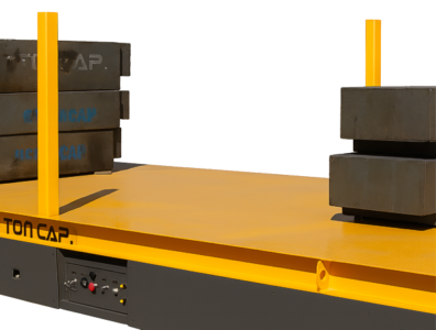 MetalPress Die Mold Transfer Cart - Guard Rails - LR