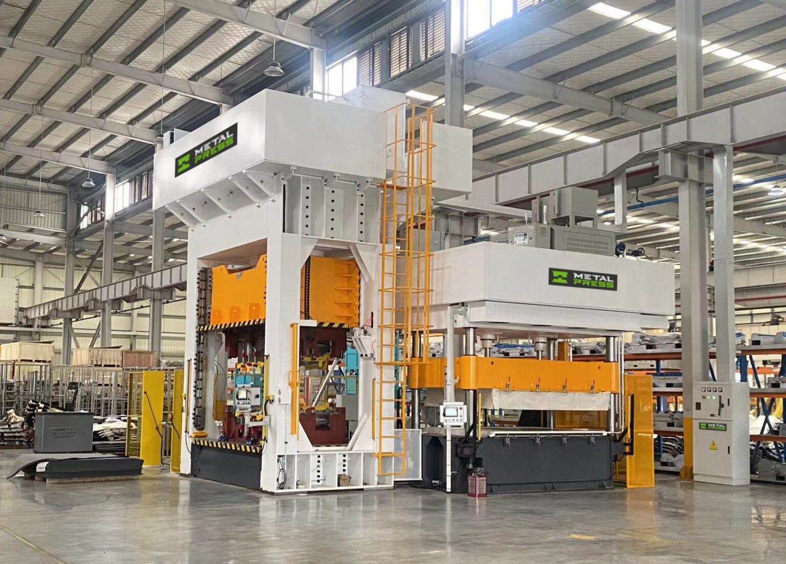 MetalPress Straight Sided Servo Hydraulic Press - MHS-SV - Installation