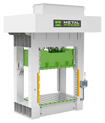MetalPress Straight Sided Servo Hydraulic Press - MHS-SV - Light Grey - 01
