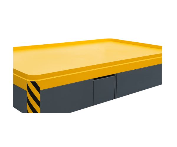 Add Worker Protection Depending on your circumstances our optional full perimeter safety edge may be a good option for added worker protection and uneven floors