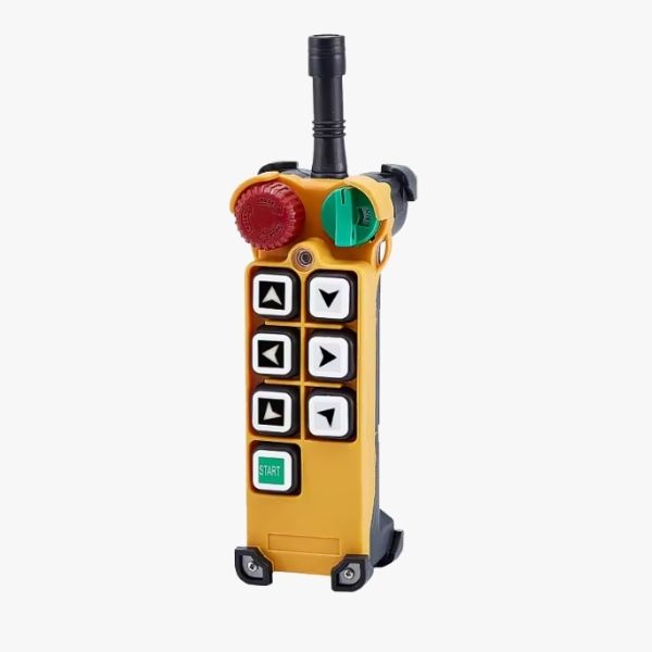 Safe Operation at a Distance Our Die / Mold transfer carts come standard with an easy-to-use wireless remote control that can be used at a safe distance away from the cart. An upgraded joystick version is available as an option.