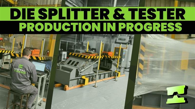 Die tester splitter MetalPress 8 Ton