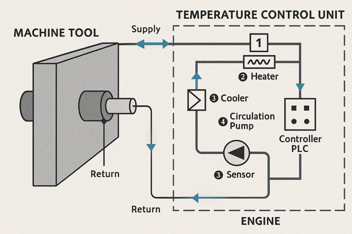 TCU - Thermal control unit schematic