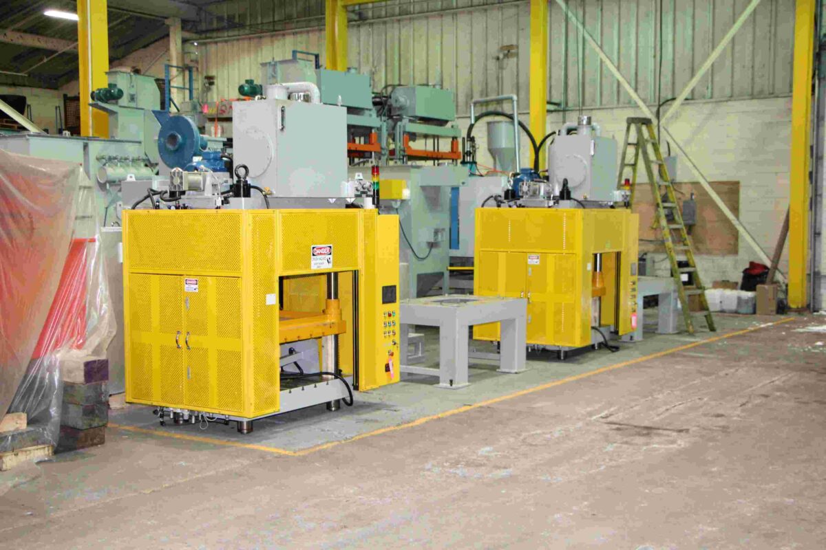 MetalPress - Trim Press - 4 Post Hydraulic Press - assembly 01