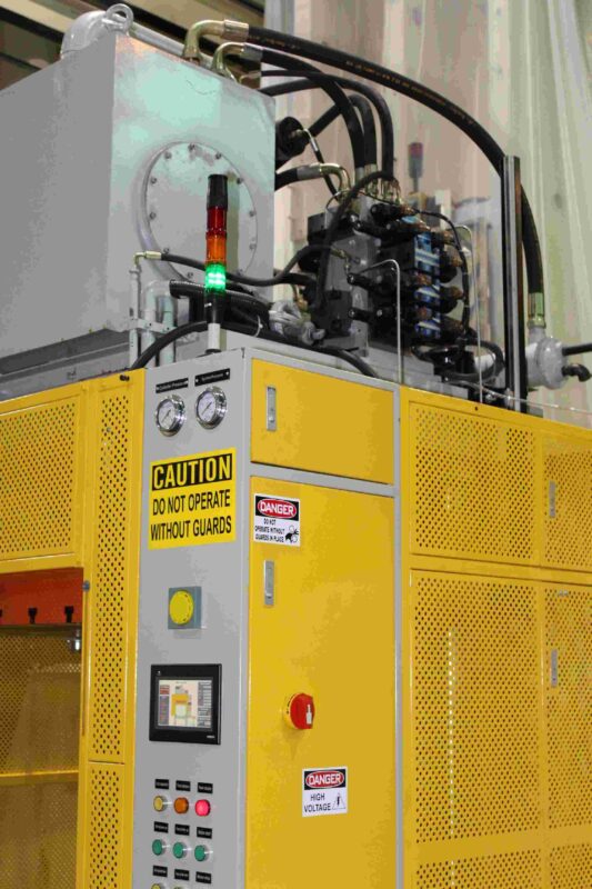 MetalPress - Trim Press - 4 Post Hydraulic Press - assembly 010
