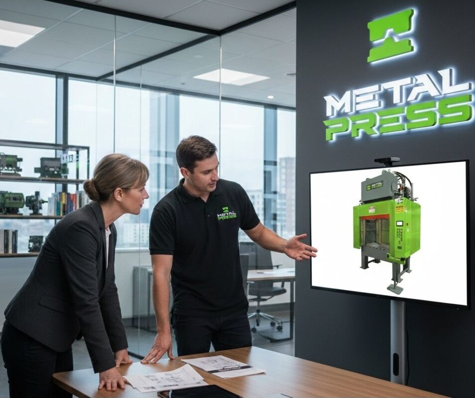 MetalPress - Trim press - 4 post hydraulic press