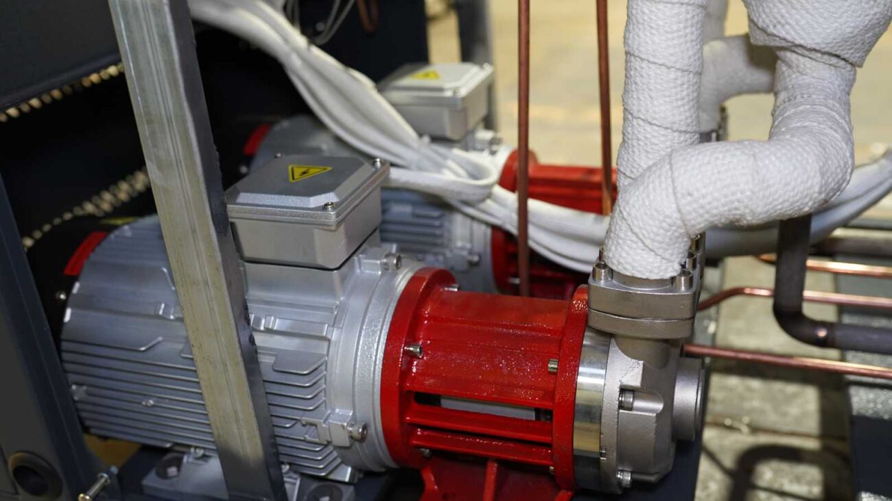 MetalPress - hot oil temperature control unit - THC-D - 05
