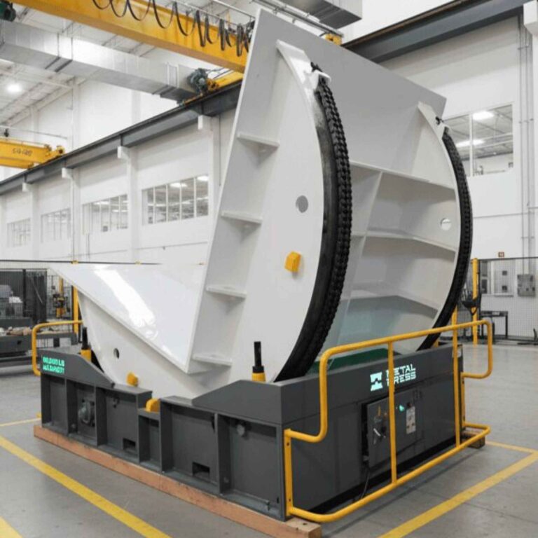 30-Ton Die Upender Project - MetalPress Machinery