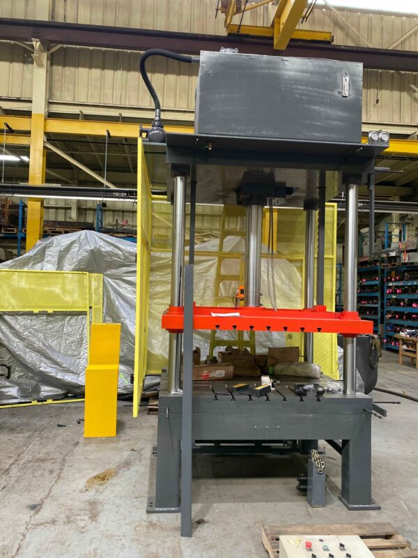 MetalPtess Machinery - 75-ton 4-Post Press - design and engineering-08