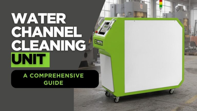 Water Channel Cleaning Unit - Metalpress machinery