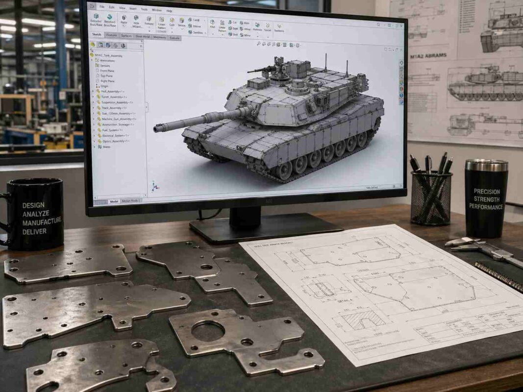 Defense Manufacturing Blanking Press Applications