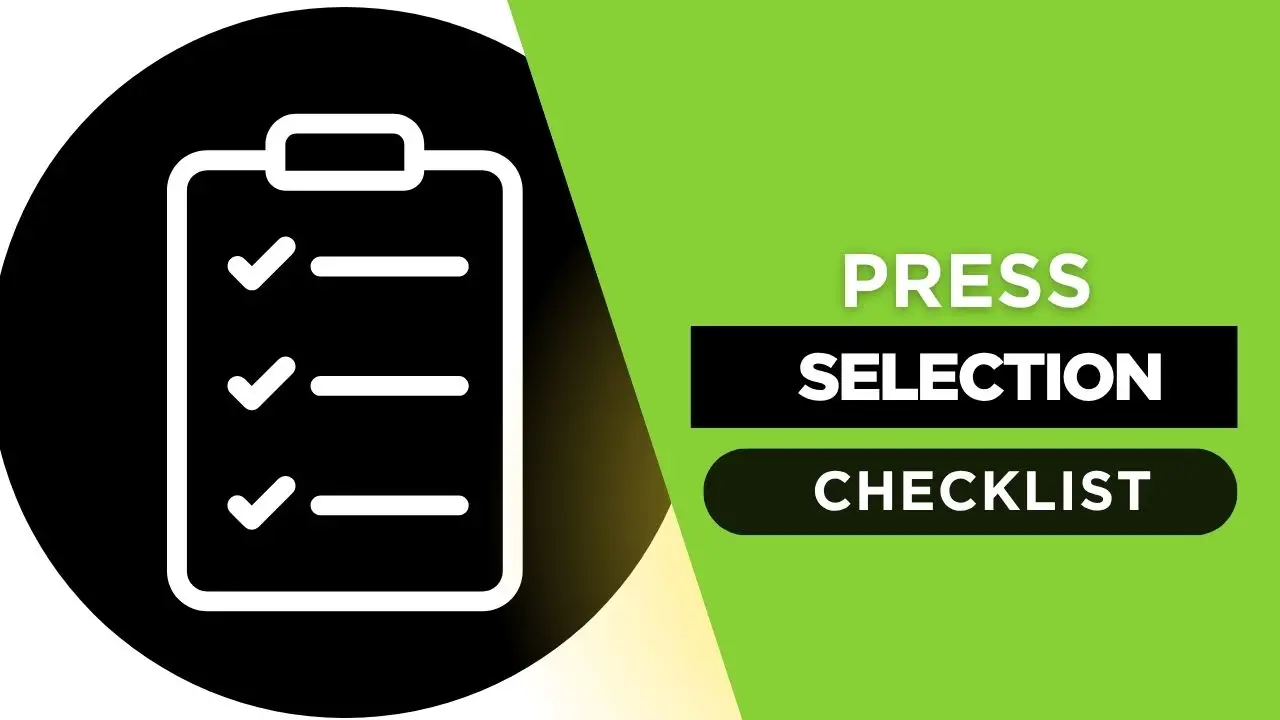 How to Buy an Industrial Hydraulic Press Manufacturer & Supplier Checklist