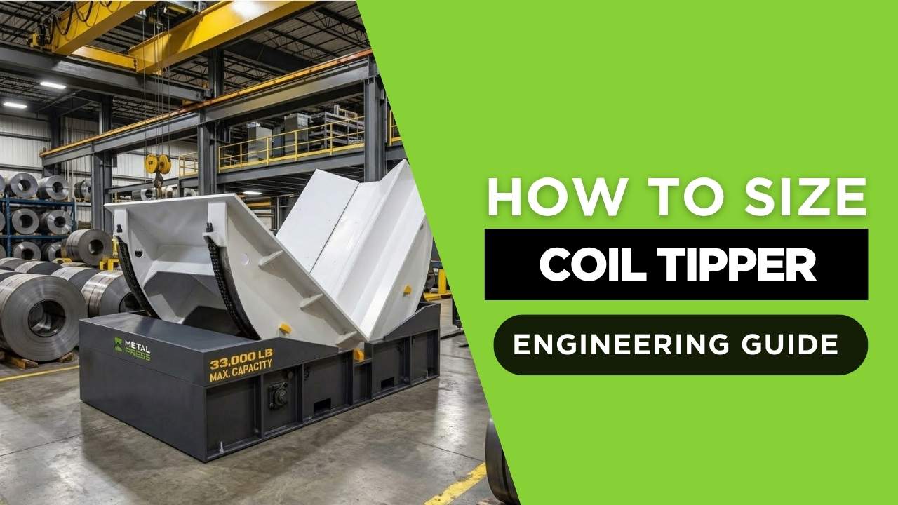 How to Size an Industrial Coil Tipper or Upender Engineering Calculations and Selection Data