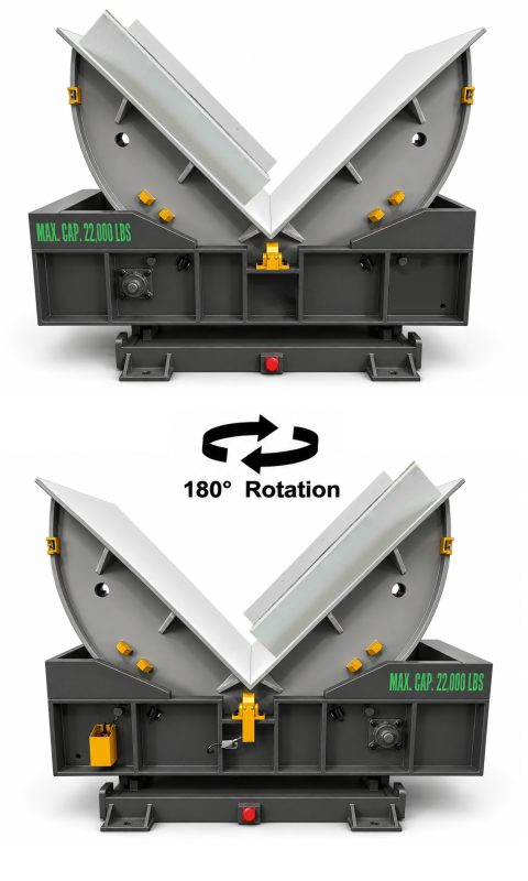 MetalPress Coil Tipper - Rotating Base