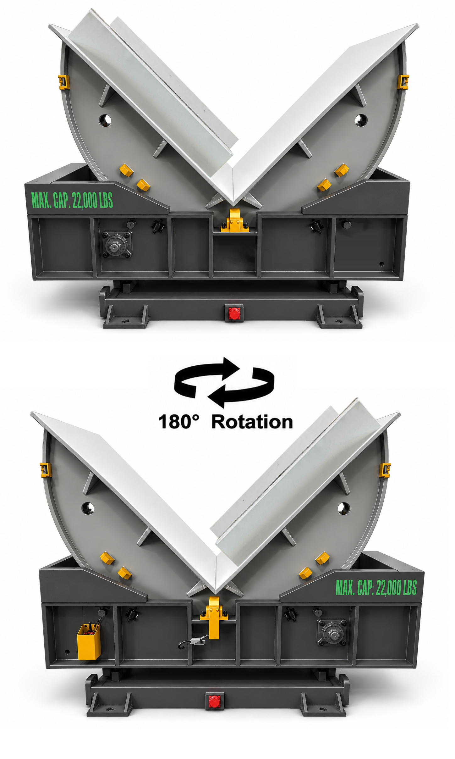 Tipper Table Coil Tippers & Upenders | All-Electric MCT | MetalPress