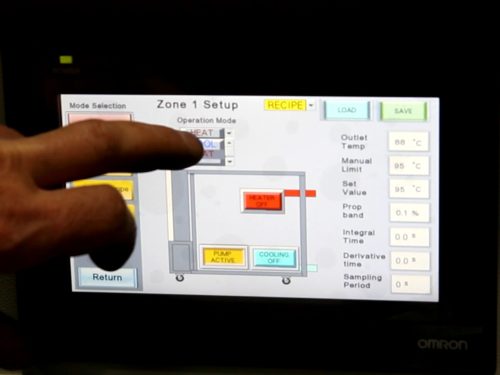 MetalPress - hot oil temperature control unit - THC-D - 18