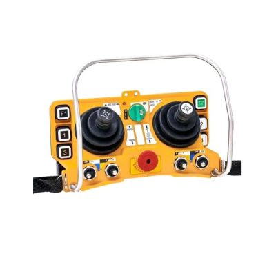 This optional joystick pendant offers precise, ergonomic control for die transfer carts. Dual joy sticks ensure smooth,multi directional movement. Improves efficiency, and giving operators greater confidence when moving and positioning heavy dies. It can be suspended from the neck with the included strap thus freeing up both hands.